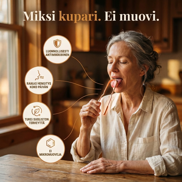 Puhdas kuparinen kielenkaavin